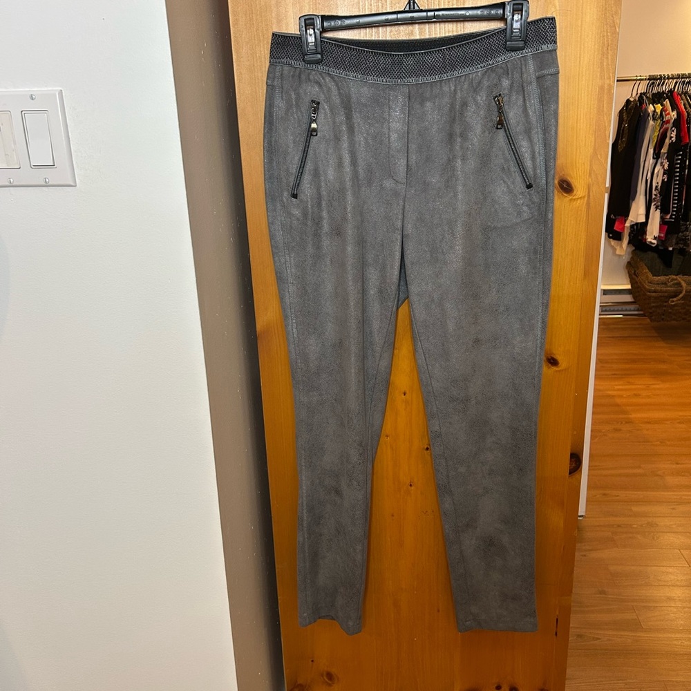 Stylish Women's Gray suédine Chic joggers Pants❤️42/12